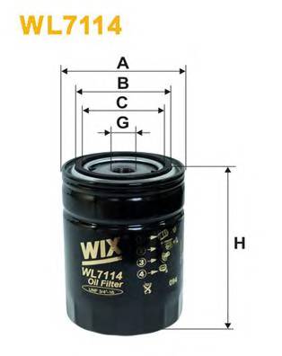 WIX FILTERS WL7114 купить в Украине по выгодным ценам от компании ULC