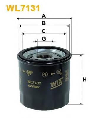 WIX FILTERS WL7131 купить в Украине по выгодным ценам от компании ULC