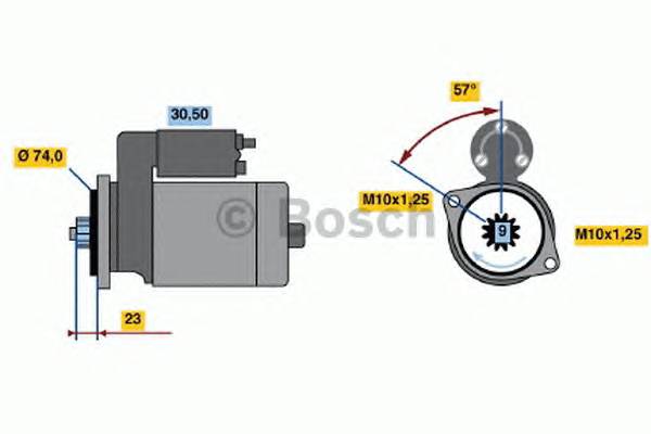 BOSCH 0 986 020 831 купить в Украине по выгодным ценам от компании ULC