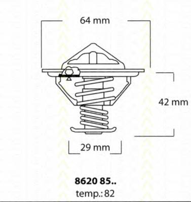 TRISCAN 8620 8582 купити в Україні за вигідними цінами від компанії ULC