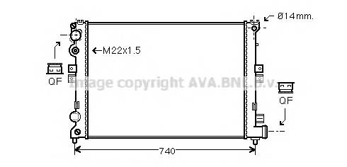 AVA QUALITY COOLING CNA2079 купить в Украине по выгодным ценам от компании ULC