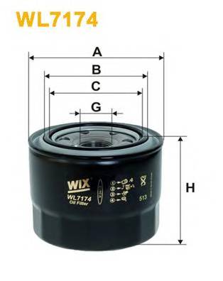 WIX FILTERS WL7174 купить в Украине по выгодным ценам от компании ULC