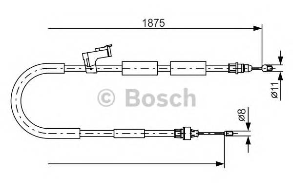 BOSCH 1 987 482 057 купити в Україні за вигідними цінами від компанії ULC