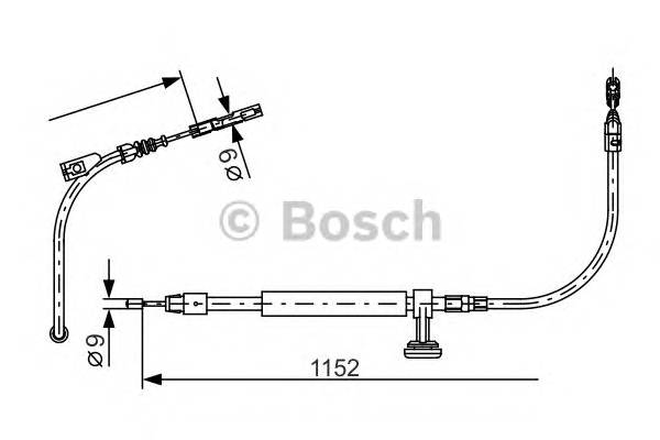 BOSCH 1 987 482 332 купити в Україні за вигідними цінами від компанії ULC