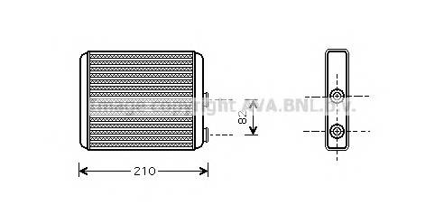 AVA QUALITY COOLING OLA6353 купить в Украине по выгодным ценам от компании ULC