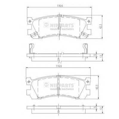 NIPPARTS J3613005 купить в Украине по выгодным ценам от компании ULC