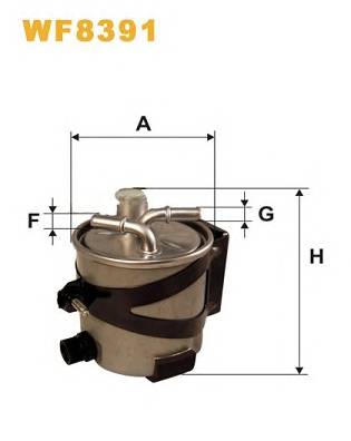 WIX FILTERS WF8391 купити в Україні за вигідними цінами від компанії ULC