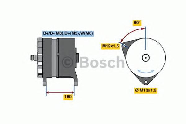 BOSCH 0 986 038 290 купити в Україні за вигідними цінами від компанії ULC