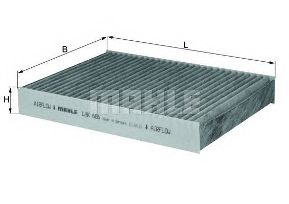 KNECHT LAK 686 купити в Україні за вигідними цінами від компанії ULC