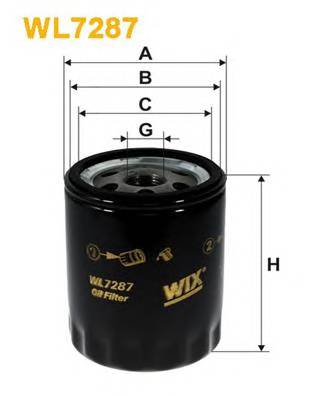 WIX FILTERS WL7287 купити в Україні за вигідними цінами від компанії ULC