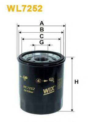 WIX FILTERS WL7252 купить в Украине по выгодным ценам от компании ULC