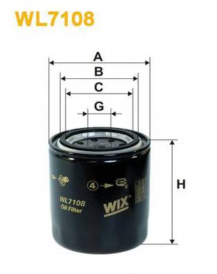 WIX FILTERS WL7108 купити в Україні за вигідними цінами від компанії ULC