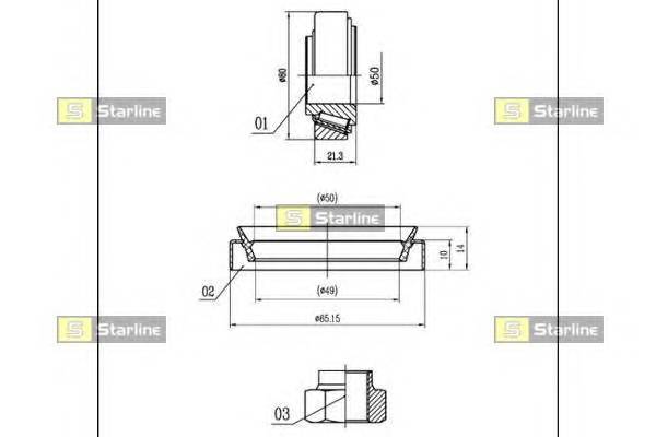 STARLINE LO01444 купить в Украине по выгодным ценам от компании ULC