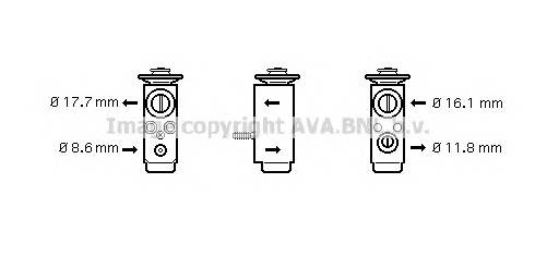 AVA QUALITY COOLING OL1352 купити в Україні за вигідними цінами від компанії ULC