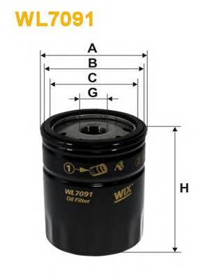 WIX FILTERS WL7091 купить в Украине по выгодным ценам от компании ULC