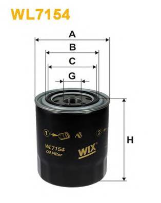 WIX FILTERS WL7154 купить в Украине по выгодным ценам от компании ULC