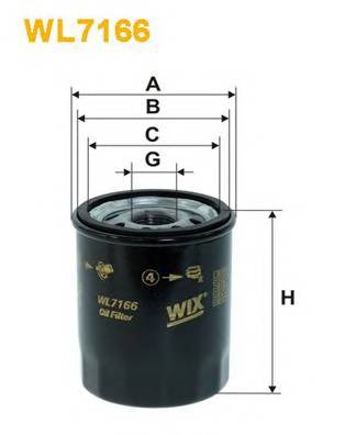 WIX FILTERS WL7166 купити в Україні за вигідними цінами від компанії ULC