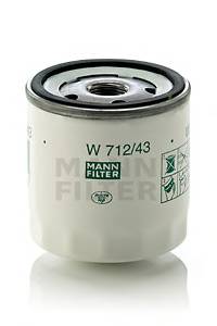 MANN-FILTER W 712/43 купить в Украине по выгодным ценам от компании ULC