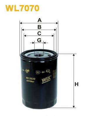 WIX FILTERS WL7070 купить в Украине по выгодным ценам от компании ULC