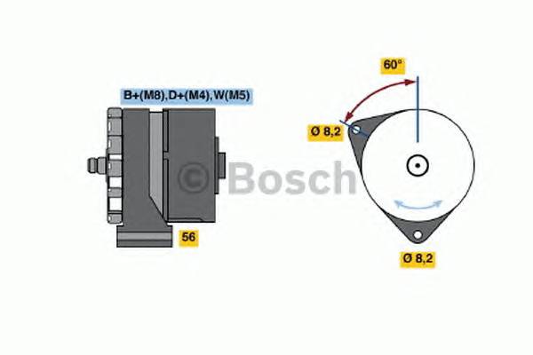 BOSCH 0 986 034 430 купити в Україні за вигідними цінами від компанії ULC