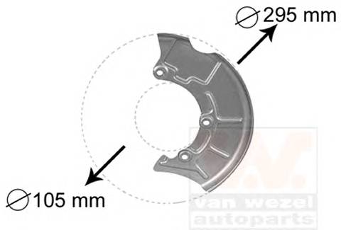 VAN WEZEL 5888371 купити в Україні за вигідними цінами від компанії ULC