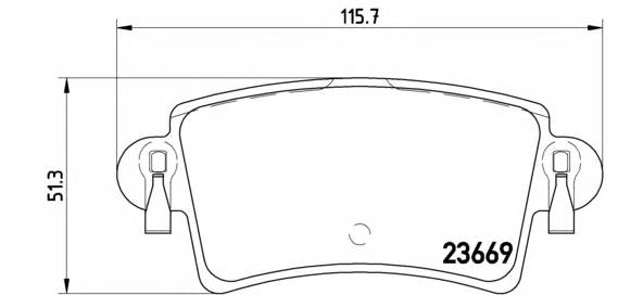 BREMBO P 59 040 купити в Україні за вигідними цінами від компанії ULC