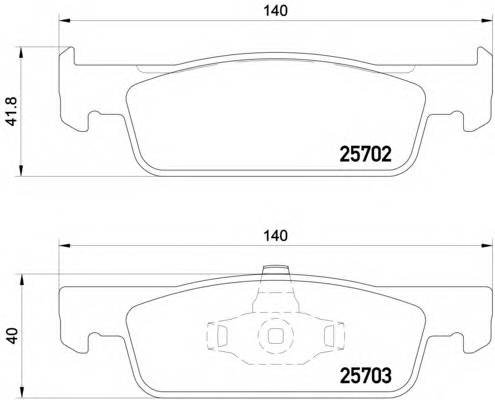 BREMBO P 68 059 купити в Україні за вигідними цінами від компанії ULC