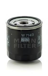 MANN-FILTER W 714/3 купити в Україні за вигідними цінами від компанії ULC