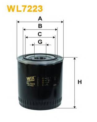 WIX FILTERS WL7223 купити в Україні за вигідними цінами від компанії ULC