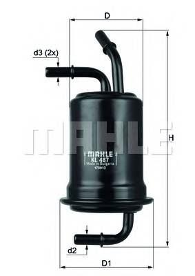 KNECHT KL 487 купити в Україні за вигідними цінами від компанії ULC