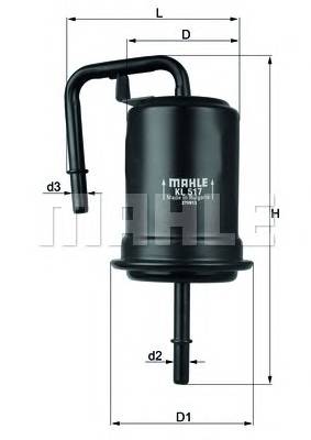 KNECHT KL 517 купить в Украине по выгодным ценам от компании ULC