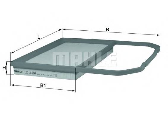 KNECHT LX 3306 купить в Украине по выгодным ценам от компании ULC