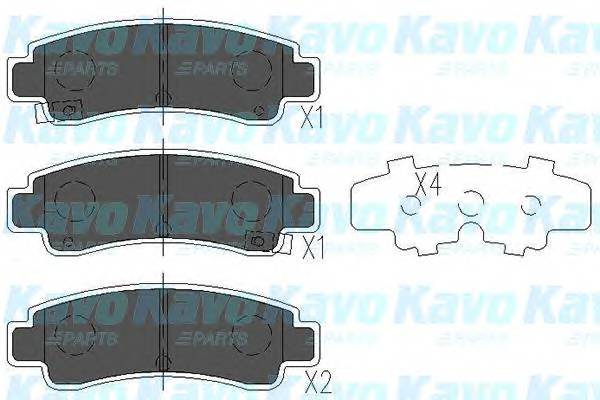 KAVO PARTS KBP-6546 купити в Україні за вигідними цінами від компанії ULC