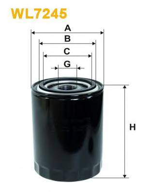 WIX FILTERS WL7245 купити в Україні за вигідними цінами від компанії ULC