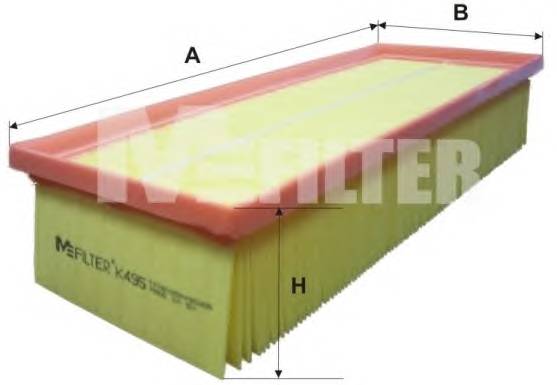 MFILTER K495 купити в Україні за вигідними цінами від компанії ULC