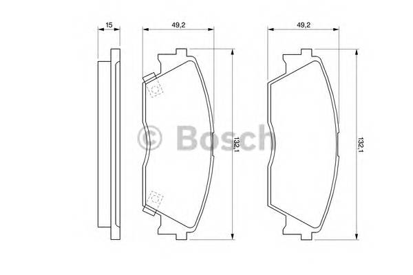 BOSCH 0 986 460 972 купити в Україні за вигідними цінами від компанії ULC