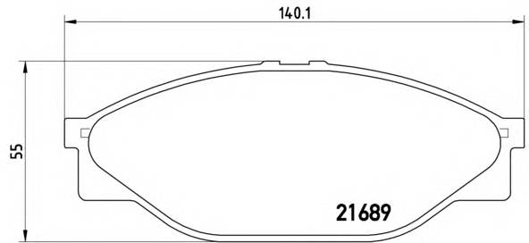 BREMBO P 83 023 купити в Україні за вигідними цінами від компанії ULC