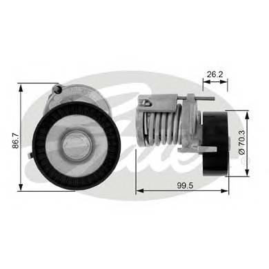 GATES T38214 купити в Україні за вигідними цінами від компанії ULC