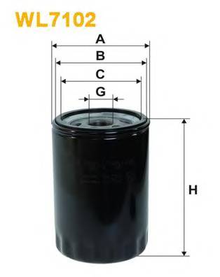 WIX FILTERS WL7102 купити в Україні за вигідними цінами від компанії ULC