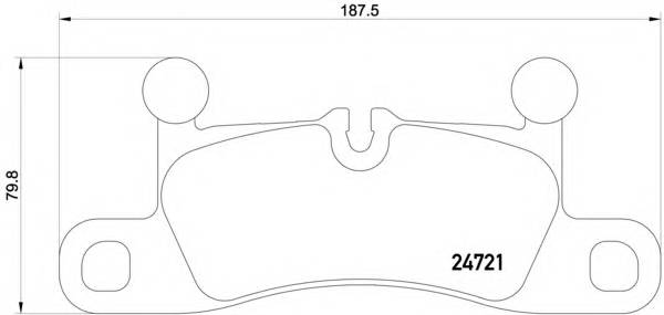 BREMBO P 65 027 купити в Україні за вигідними цінами від компанії ULC