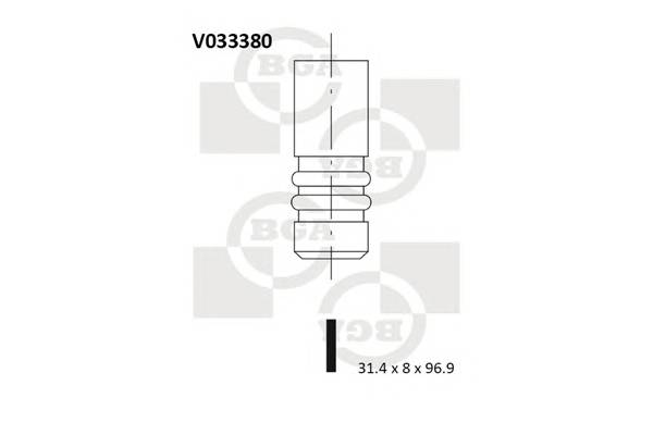 BGA V033380 купити в Україні за вигідними цінами від компанії ULC