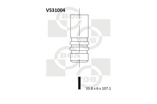 BGA V531004 купити в Україні за вигідними цінами від компанії ULC