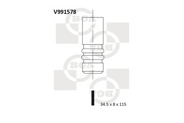 BGA V991578 купити в Україні за вигідними цінами від компанії ULC