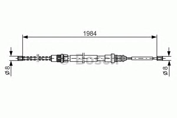 BOSCH 1 987 477 335 купити в Україні за вигідними цінами від компанії ULC