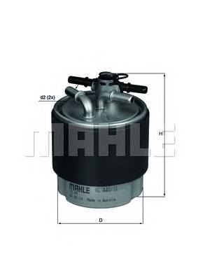 KNECHT KL 440/18 купити в Україні за вигідними цінами від компанії ULC