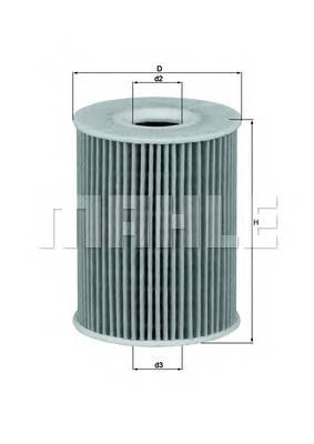 KNECHT OX 355/3D купити в Україні за вигідними цінами від компанії ULC