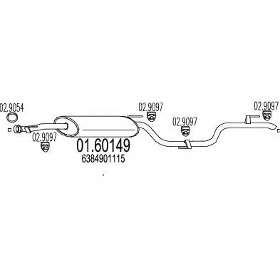 MTS 01.60149 купити в Україні за вигідними цінами від компанії ULC