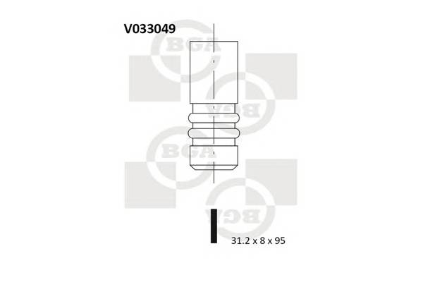 BGA V033049 купити в Україні за вигідними цінами від компанії ULC