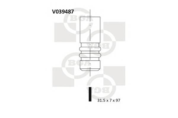 BGA V039487 купить в Украине по выгодным ценам от компании ULC