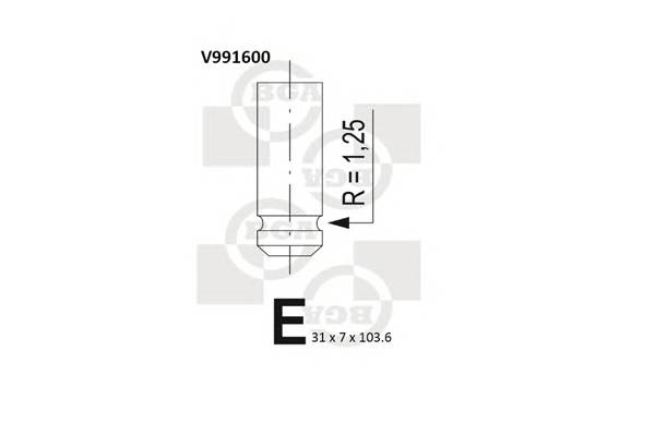 BGA V991600 купити в Україні за вигідними цінами від компанії ULC